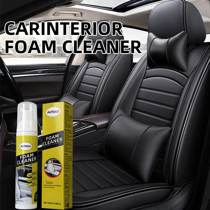 Leather Cleaner Interior - Multi-purpose Foam Cleaner for Car Interior
