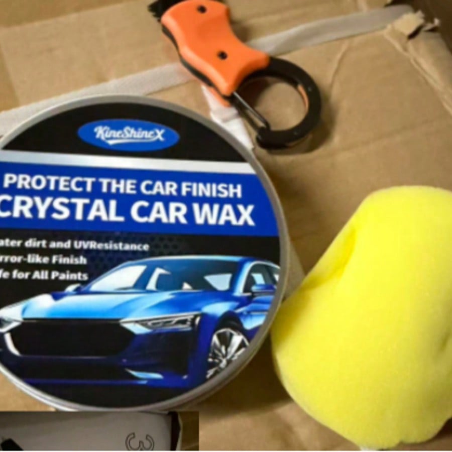 Carnauba Wax Car Polish Cerami - огляд і ціна Wax Applicator Pad