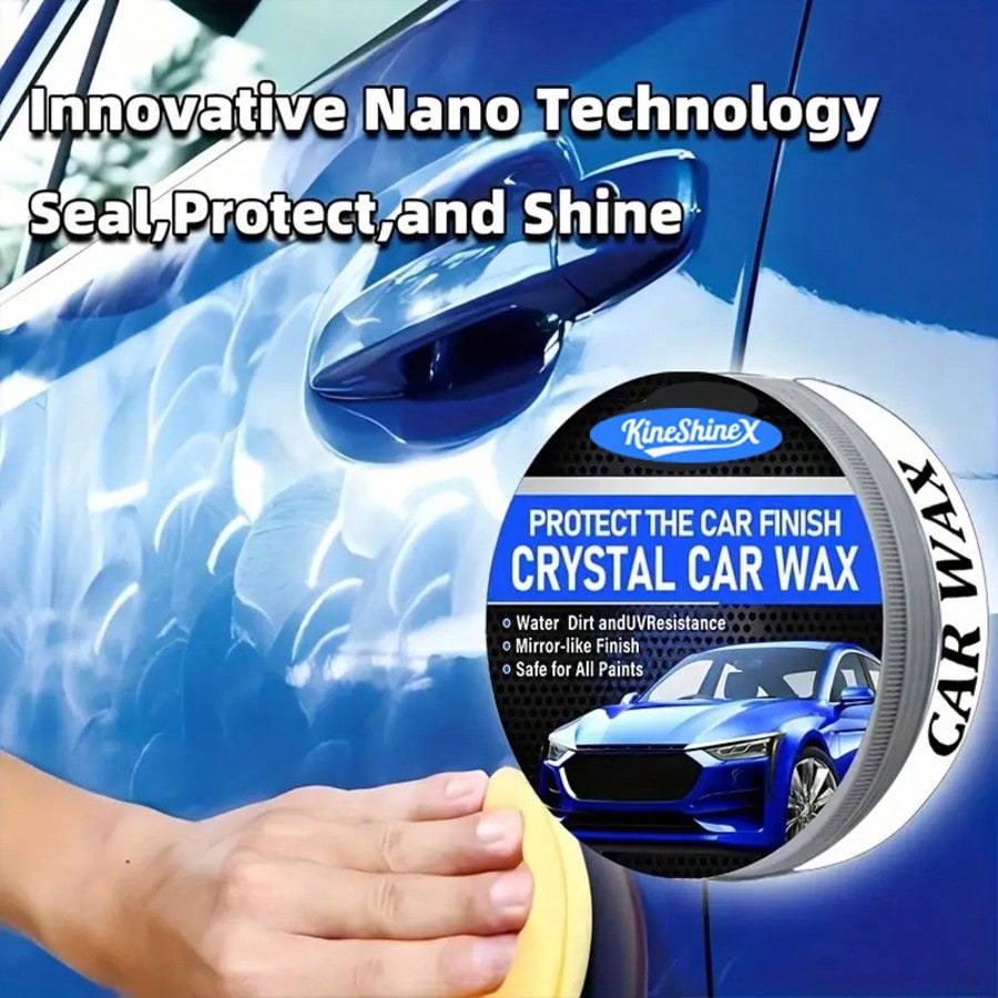 Carnauba Wax Car Polish Cerami - огляд і ціна Wax Applicator Pad