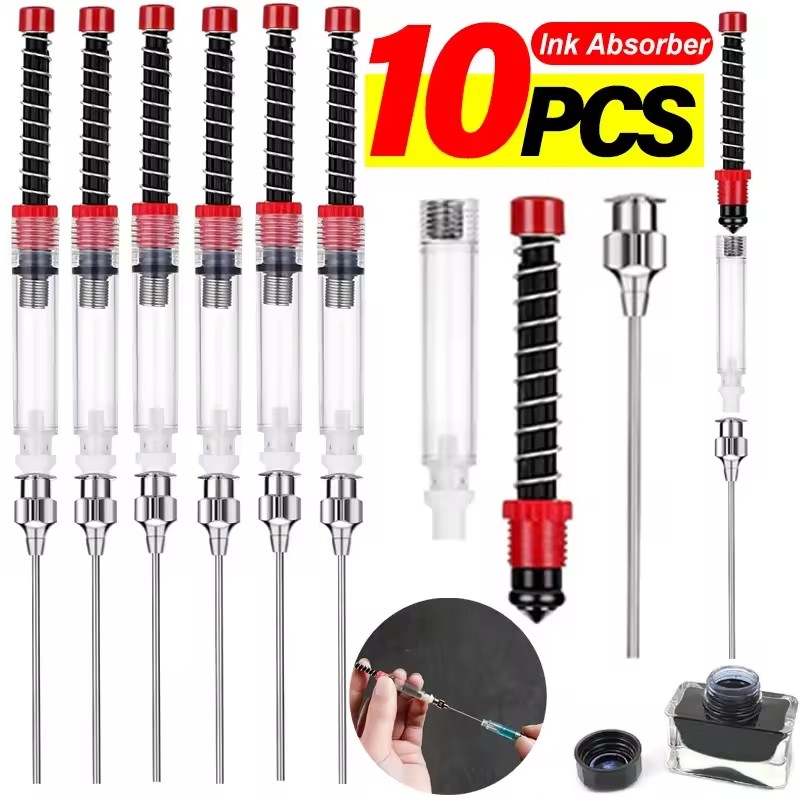 1-10PCS Fountain Pen Ink Absor - огляд і ціна Wax Applicator Pad